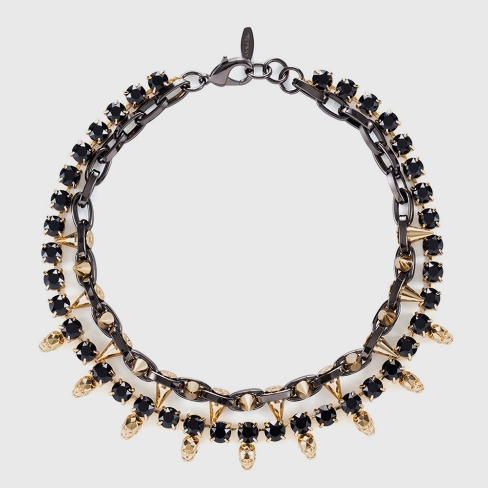 Joomi Lim Baroque Punk Spike Necklace
